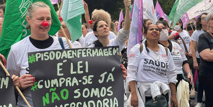 Piso da Enfermagem: votação pela suspensão no STF está em 5 a 3; categoria pode parar